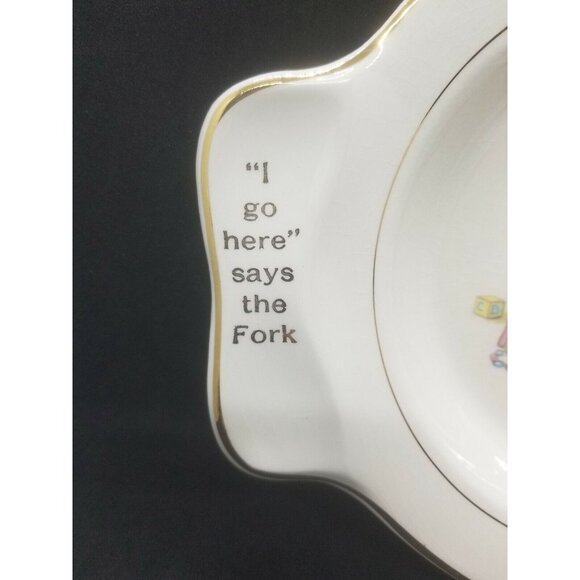 Nursery Toddler Child's Ceramic Bowl Dish The Salem China Co for Intl Silver Co - Picture 2 of 9